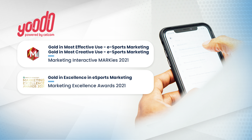 Yoodo, an award-winning digital telco provider with ADA's digital marketing strategy
